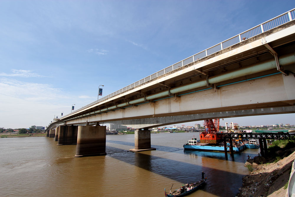 日本橋と中国橋!カンボジア支援で日本友好橋の隣に中国が第2橋を建設!